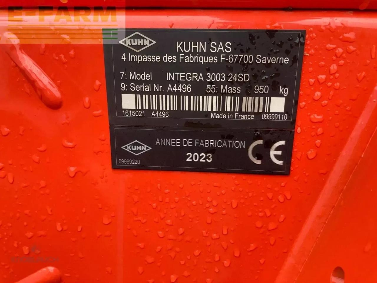 Kuhn integra 3003 - Sejalica: slika 4 Kuhn integra 3003 - Sejalica: slika 4