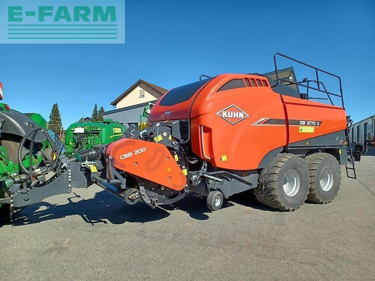 Kuhn sb 1270 x oc omnicut - Balirka za kockaste bale: slika 1 Kuhn sb 1270 x oc omnicut - Balirka za kockaste bale: slika 1