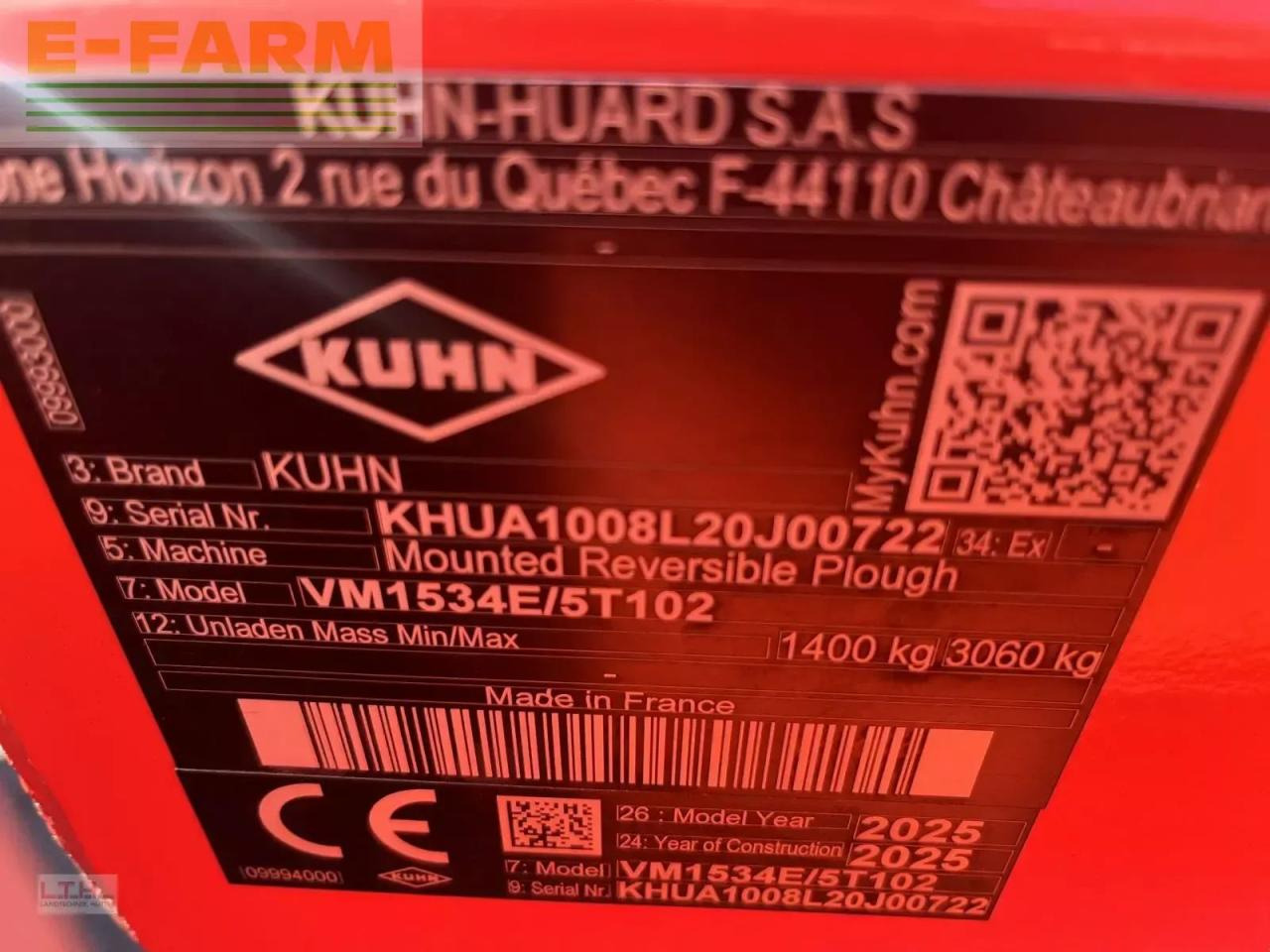 Plug Kuhn vari-master 153 5t: slika 13 Plug Kuhn vari-master 153 5t: slika 13