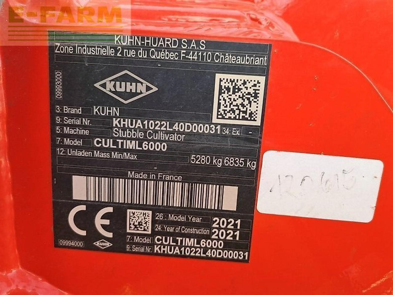 Kuhn varimaster 1534e / 5h102 - Plug: slika 5 Kuhn varimaster 1534e / 5h102 - Plug: slika 5