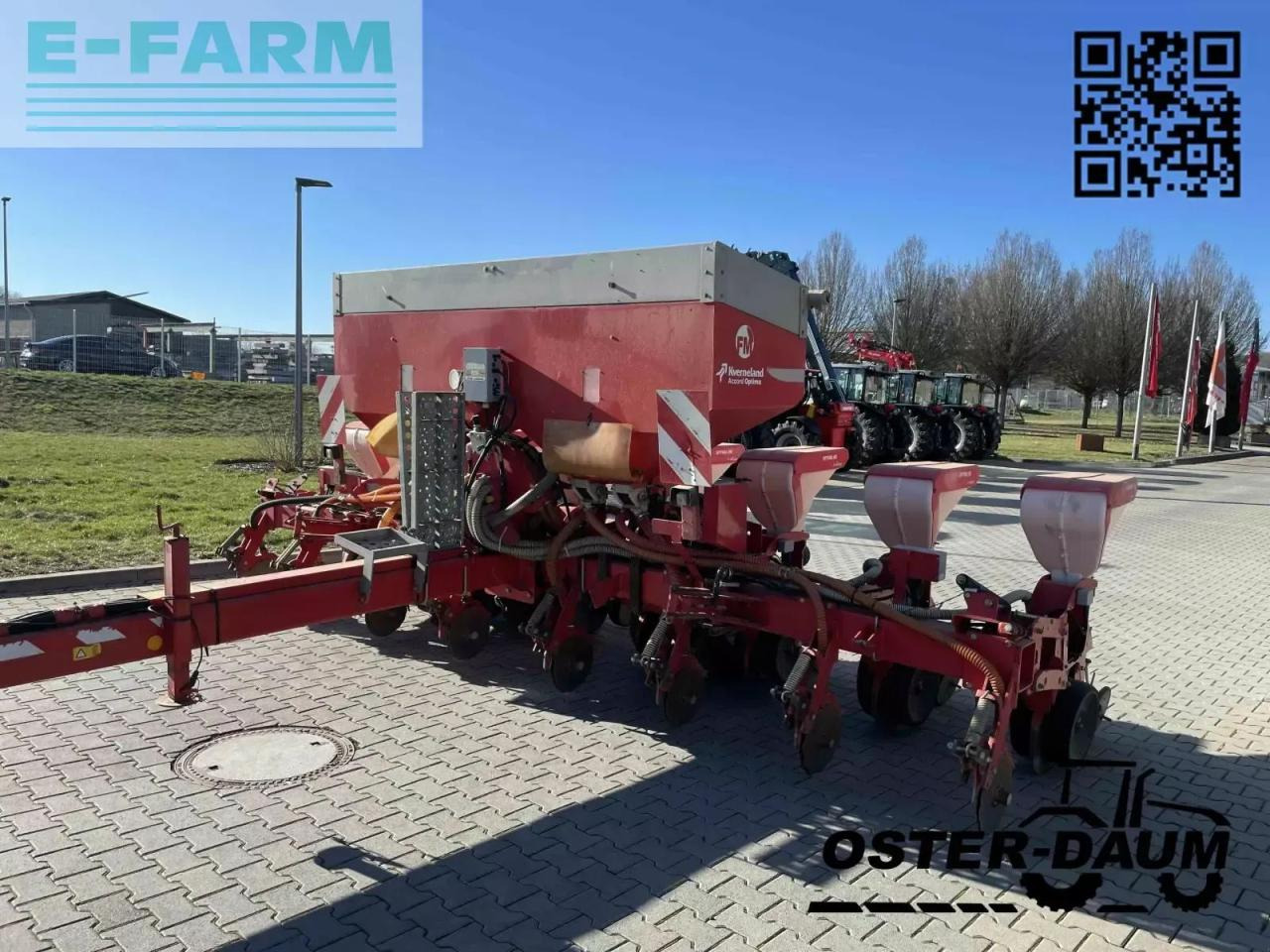 Kverneland optima hd e-drive - Mašina za preciznu setvu: slika 1 Kverneland optima hd e-drive - Mašina za preciznu setvu: slika 1