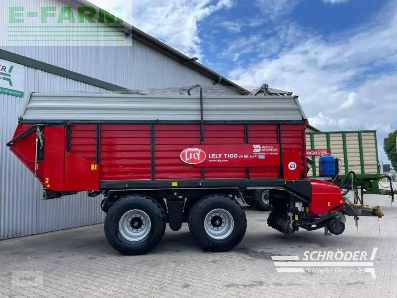 Lely tigo 50 rd profi - Prikolica sa automatskim punjenjem: slika 2 Lely tigo 50 rd profi - Prikolica sa automatskim punjenjem: slika 2