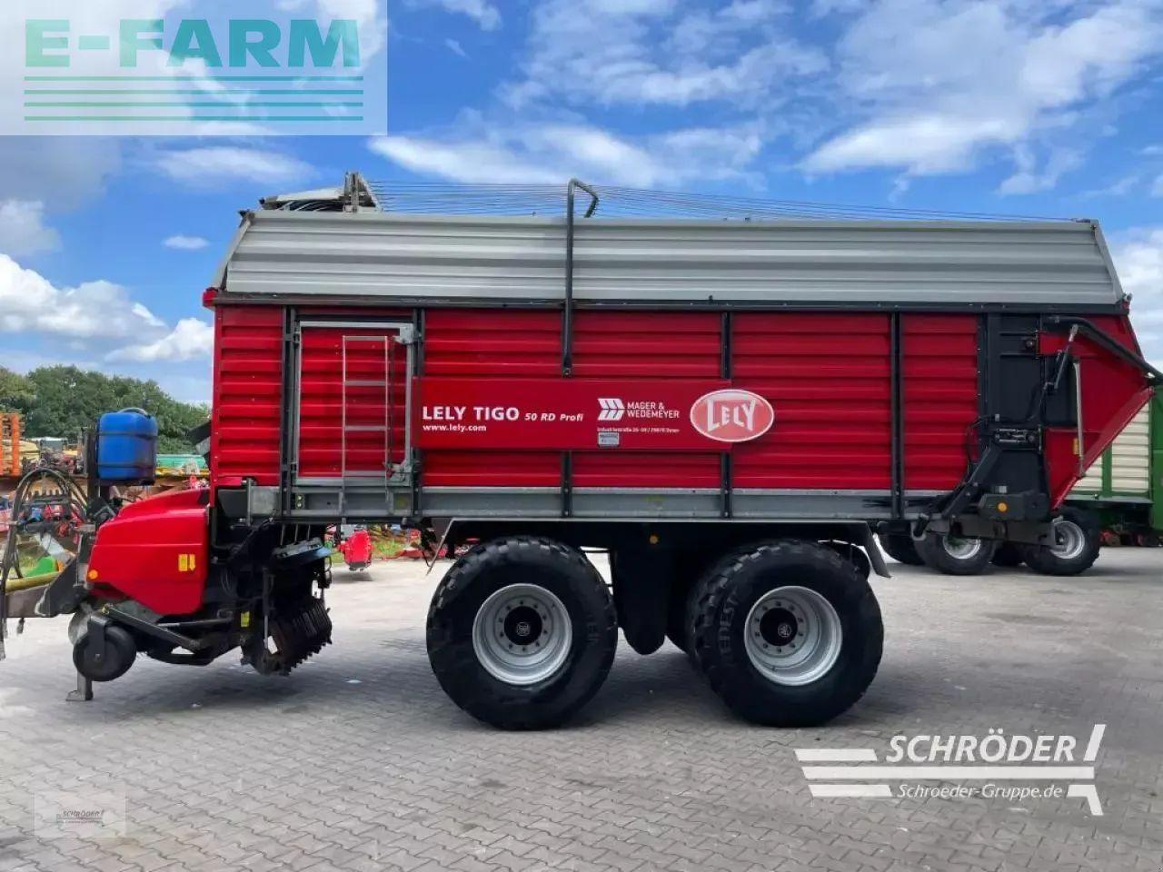 Lely tigo 50 rd profi - Prikolica sa automatskim punjenjem: slika 4 Lely tigo 50 rd profi - Prikolica sa automatskim punjenjem: slika 4