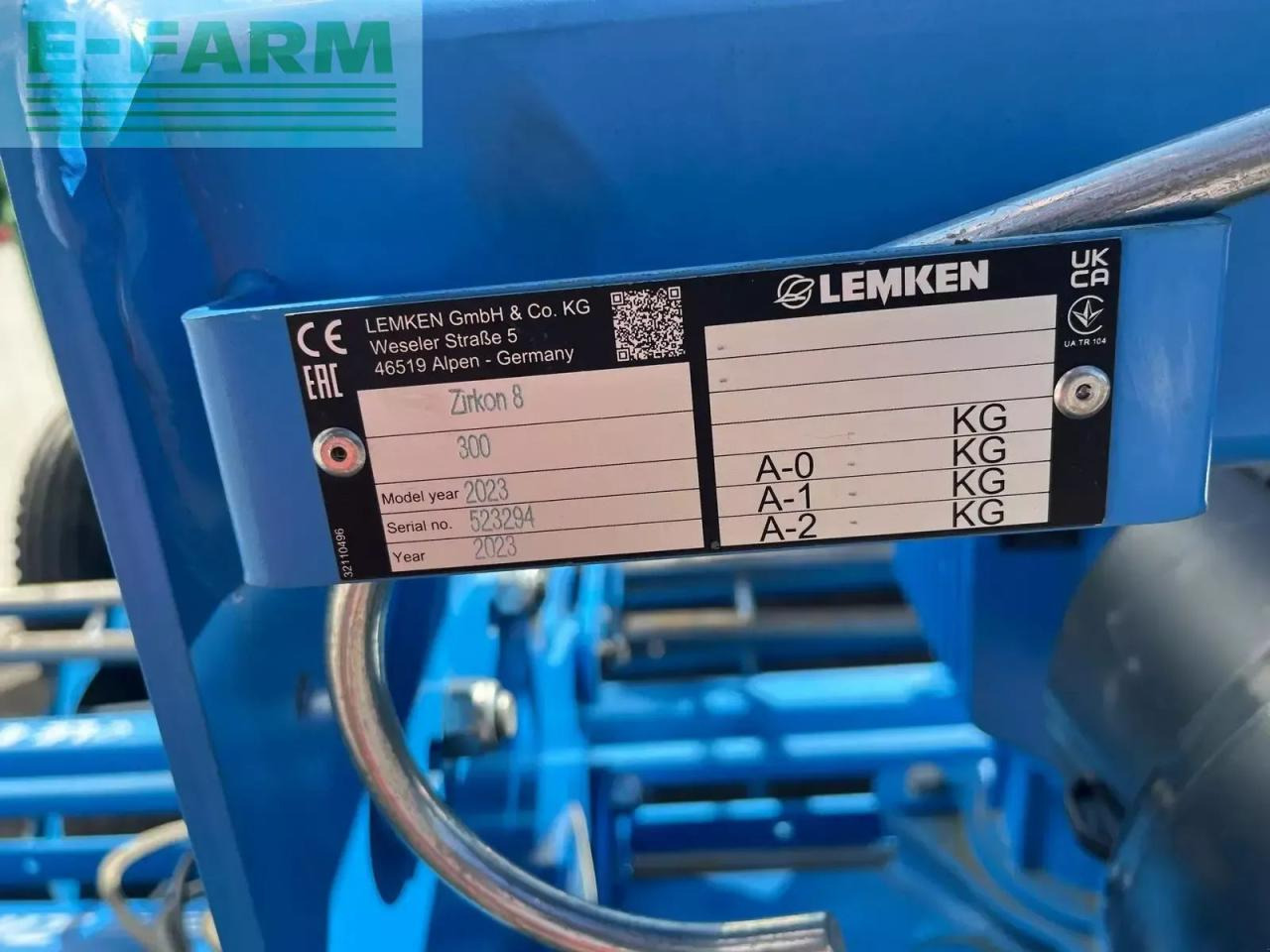 Oprema za obradu zemljišta Lemken zirkon 8/300: slika 11 Oprema za obradu zemljišta Lemken zirkon 8/300: slika 11