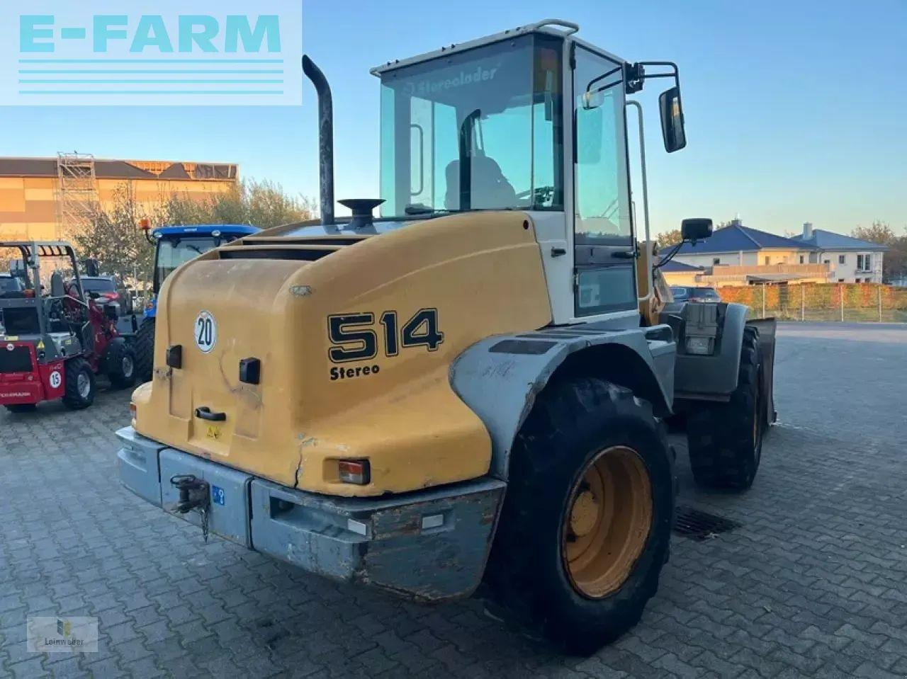 Liebherr 514 l stereolader - Mini bager: slika 4 Liebherr 514 l stereolader - Mini bager: slika 4