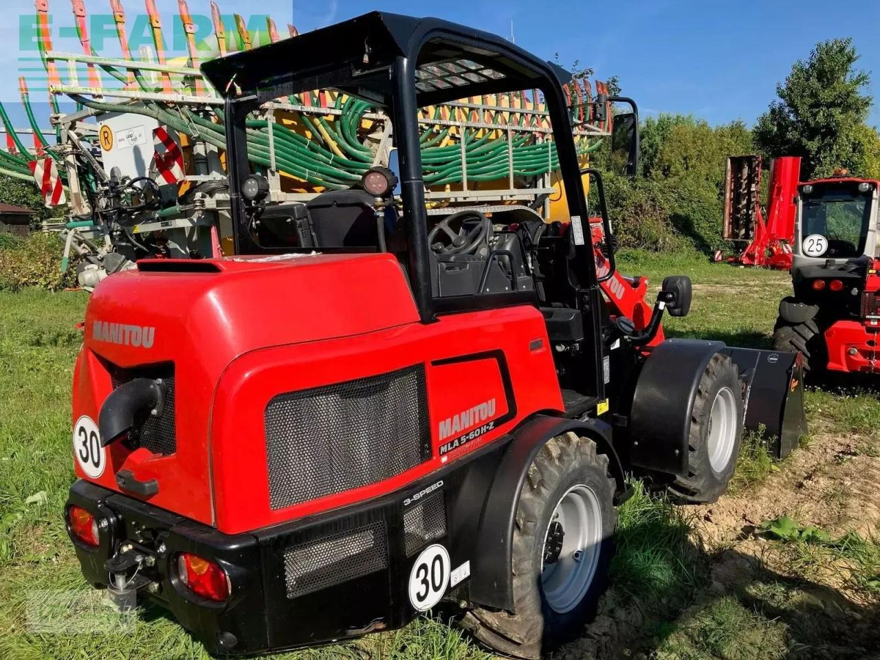 Manitou mla5-60 knicklader - Utovarivač točkaš: slika 3 Manitou mla5-60 knicklader - Utovarivač točkaš: slika 3