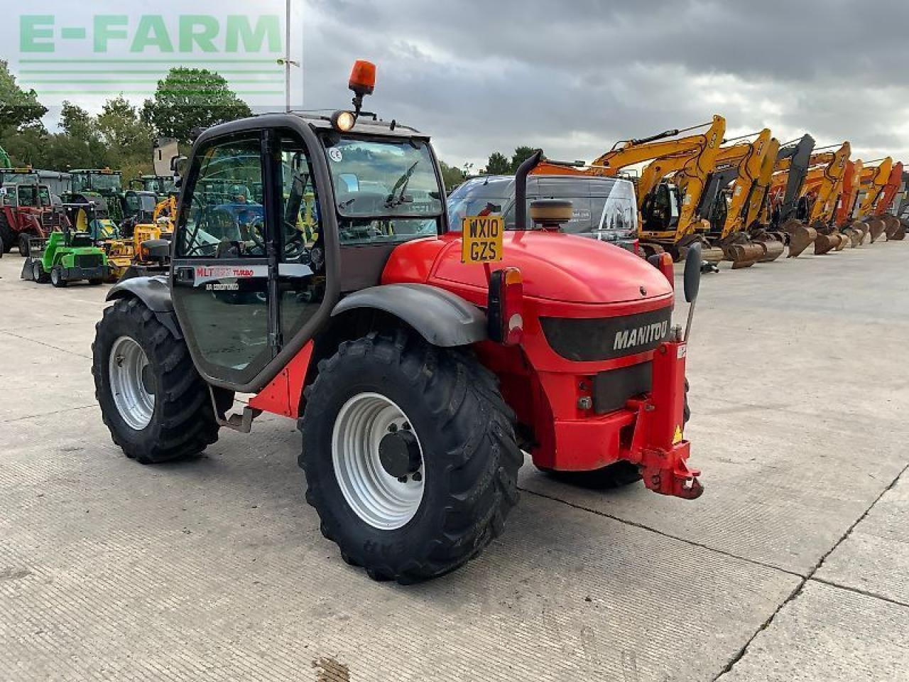 Teleskopski upravljač Manitou mlt627 t telehandler (st24059): slika 7