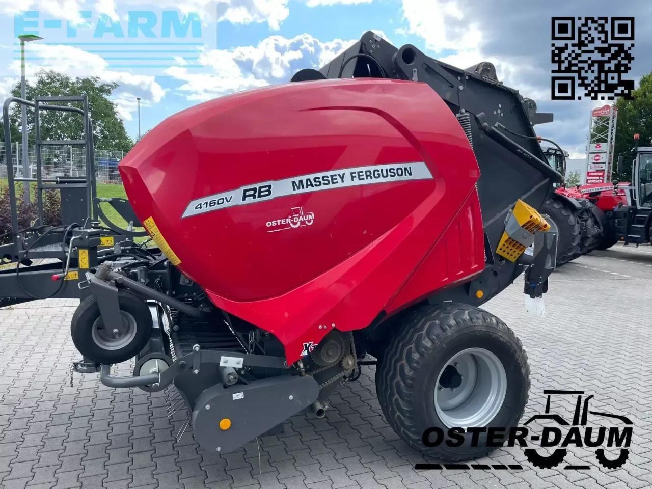 Massey Ferguson rb 4160 v xtra - Balirka za kockaste bale: slika 2 Massey Ferguson rb 4160 v xtra - Balirka za kockaste bale: slika 2