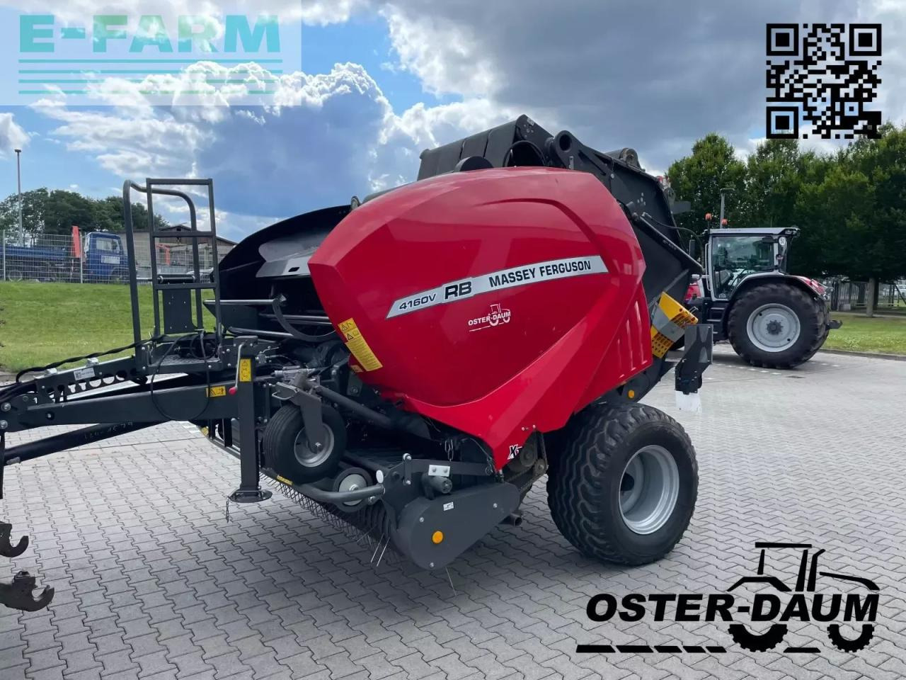 Massey Ferguson rb 4160 v xtra - Balirka za kockaste bale: slika 1 Massey Ferguson rb 4160 v xtra - Balirka za kockaste bale: slika 1