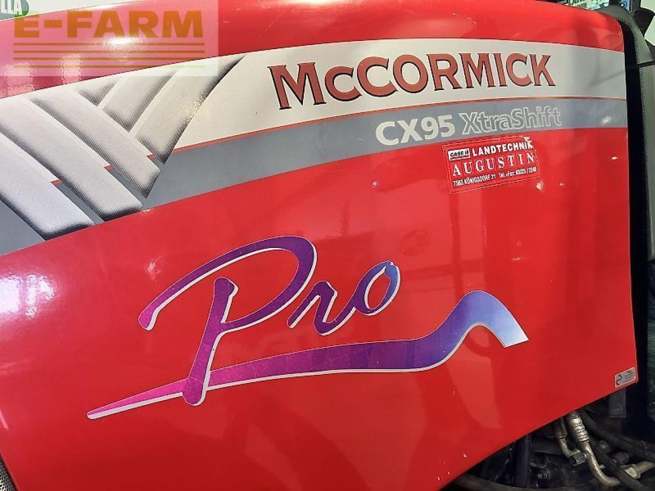 McCormick cx 95 xtrashift - Traktor: slika 5 McCormick cx 95 xtrashift - Traktor: slika 5