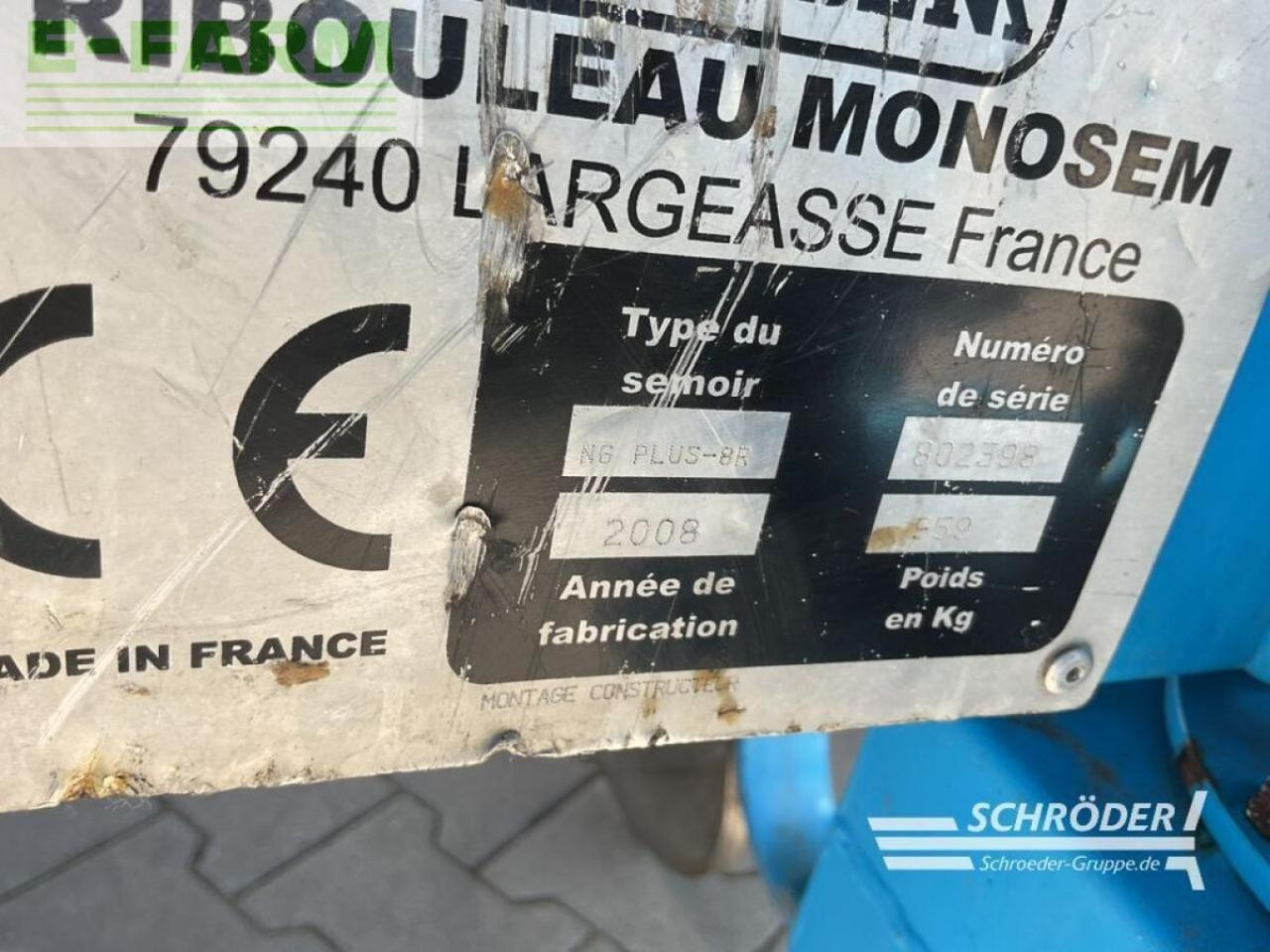 Mašina za preciznu setvu Monosem ng plus 8-reihig: slika 11