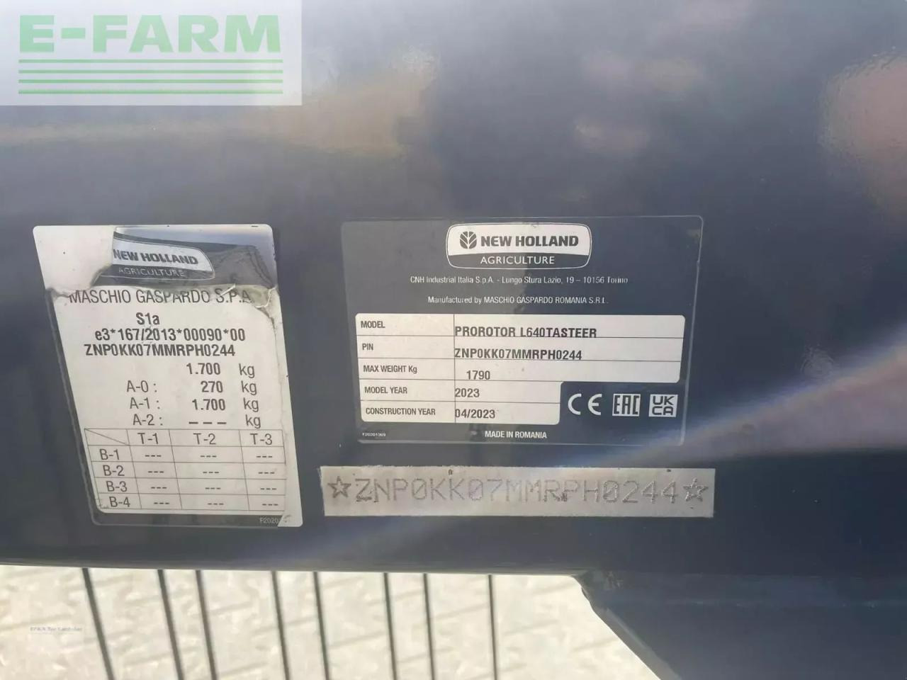 New Holland prorotor l640t - Prevrtač/ Grabuljač: slika 5 New Holland prorotor l640t - Prevrtač/ Grabuljač: slika 5