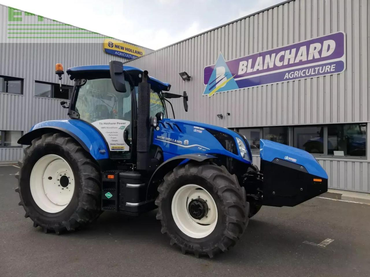 New Holland t6.180 methane - Traktor: slika 1 New Holland t6.180 methane - Traktor: slika 1