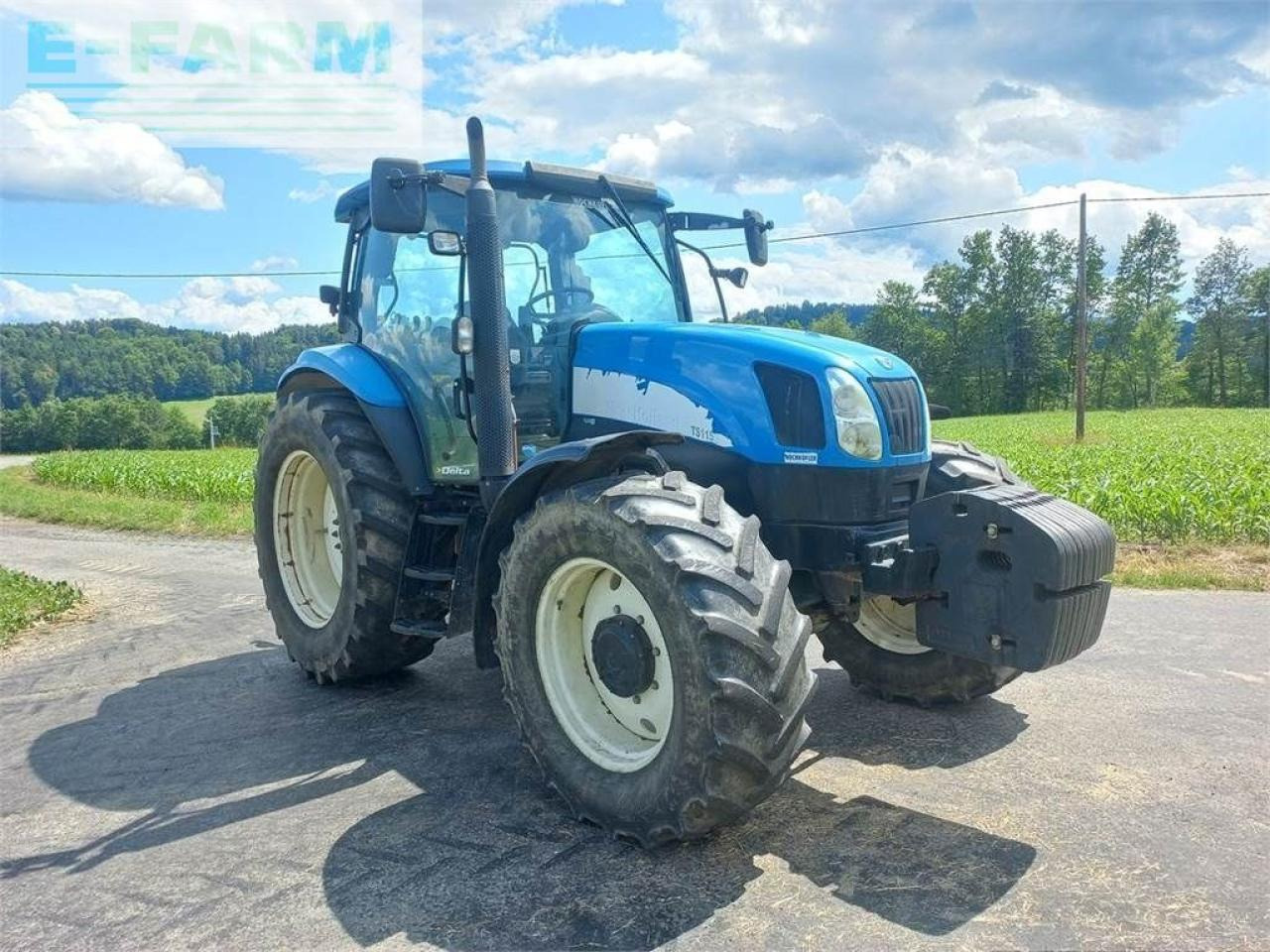New Holland ts115a delta Delta - Traktor: slika 3 New Holland ts115a delta Delta - Traktor: slika 3