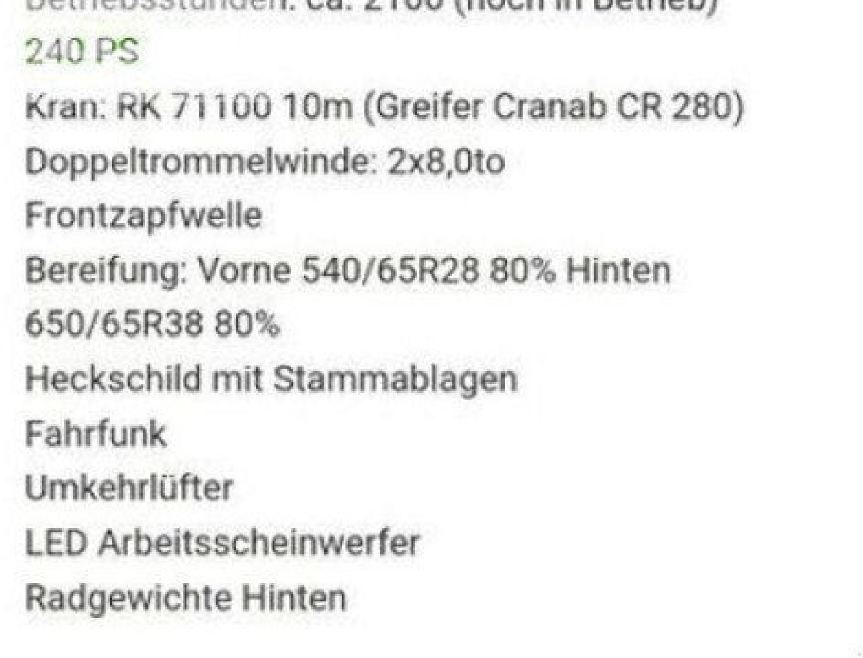 Pfanzelt 2385-4f - Traktor: slika 5 Pfanzelt 2385-4f - Traktor: slika 5