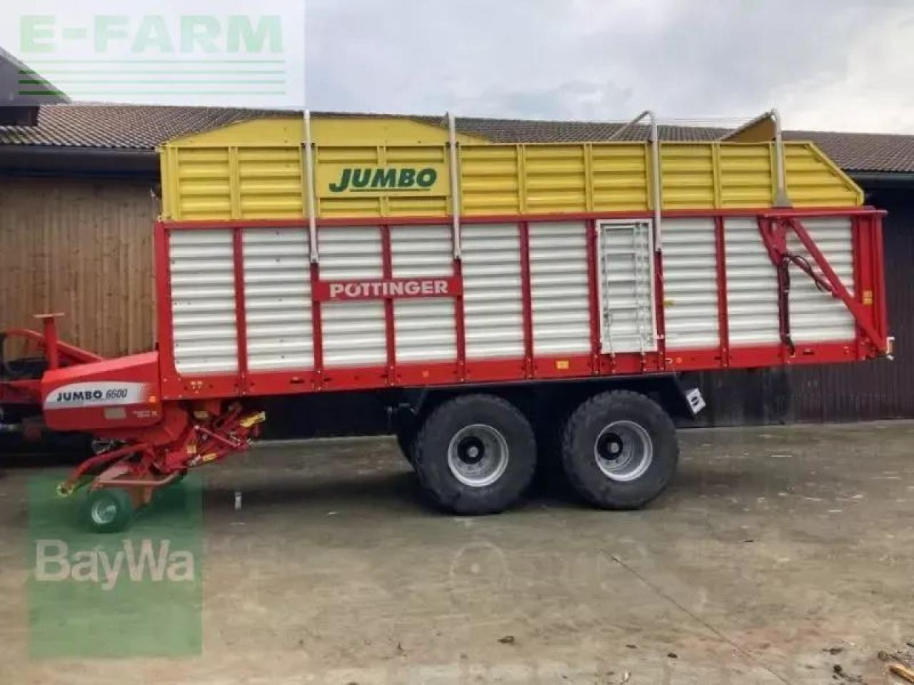 Pöttinger jumbo 6600 l powermatic - Prikolica sa automatskim punjenjem: slika 1 Pöttinger jumbo 6600 l powermatic - Prikolica sa automatskim punjenjem: slika 1