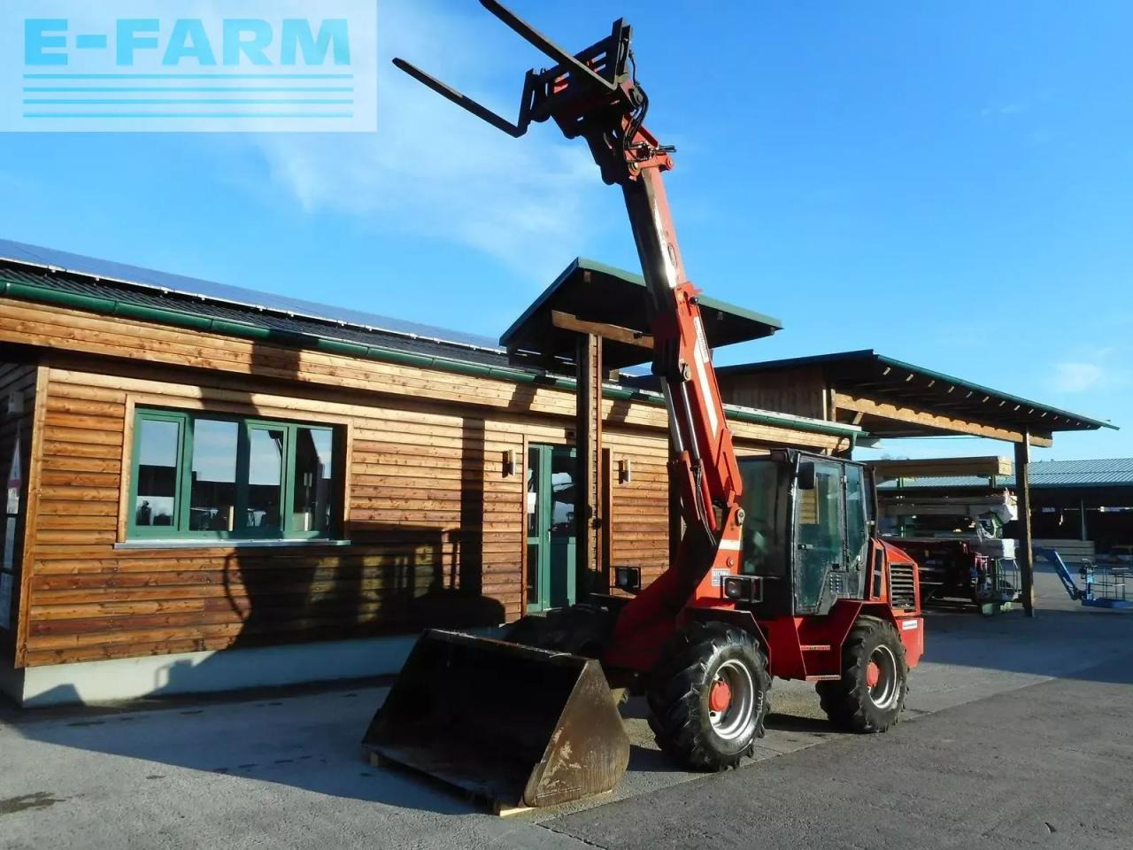 Schäffer 870t mit teleskoparm und euro aufnahme - Mini bager: slika 2 Schäffer 870t mit teleskoparm und euro aufnahme - Mini bager: slika 2