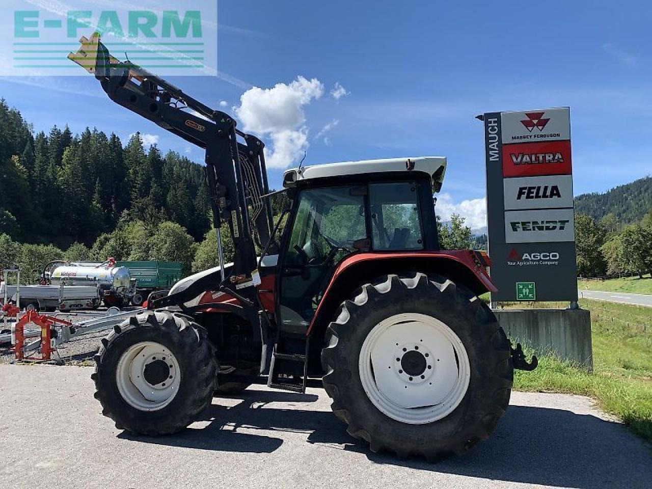 Traktor Steyr 9090 + hauer fl: slika 10 Traktor Steyr 9090 + hauer fl: slika 10