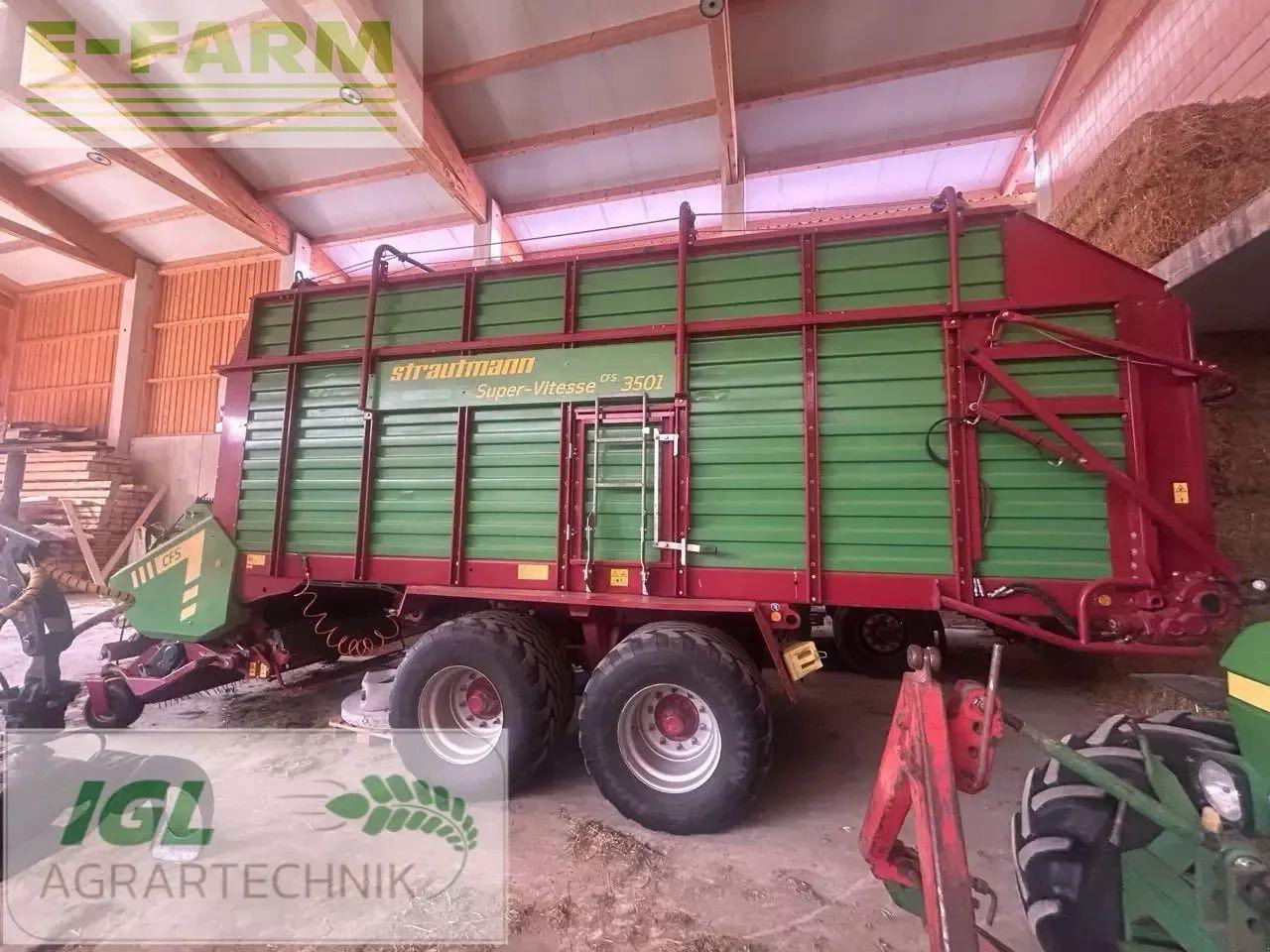 Strautmann super vitesse cfs 3501 - Prikolica sa automatskim punjenjem: slika 1 Strautmann super vitesse cfs 3501 - Prikolica sa automatskim punjenjem: slika 1