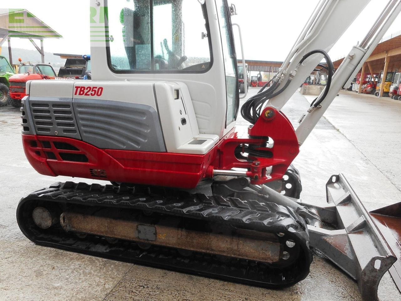 Bager guseničar Takeuchi tb 250 ( 4.965kg ) hydr. sw + 2 löffel + alle le: slika 15