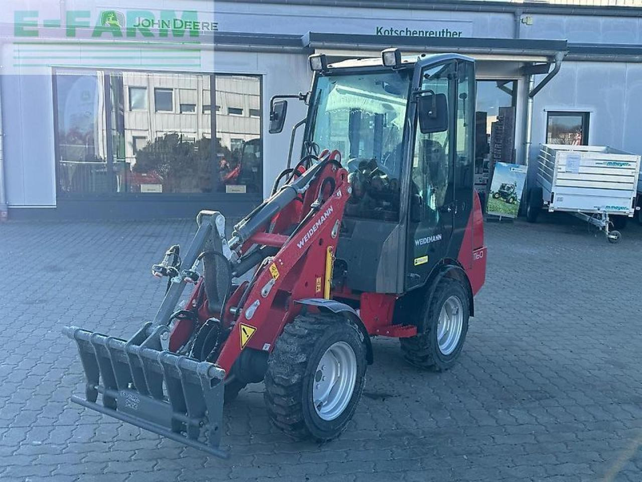 Weidemann 1160 - Mini bager: slika 1 Weidemann 1160 - Mini bager: slika 1