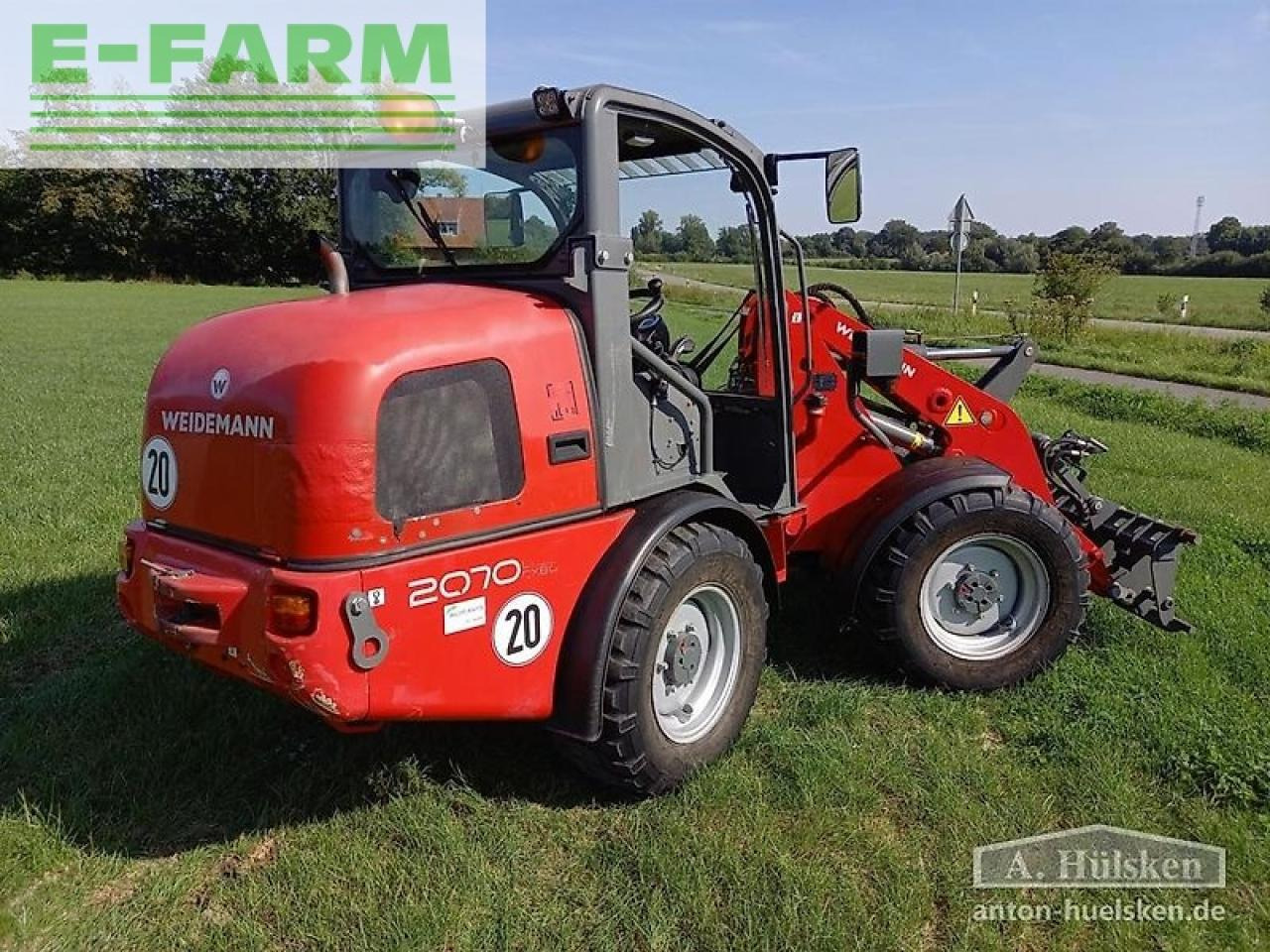 Mini bager Weidemann 2070 cx 80lp: slika 9 Mini bager Weidemann 2070 cx 80lp: slika 9