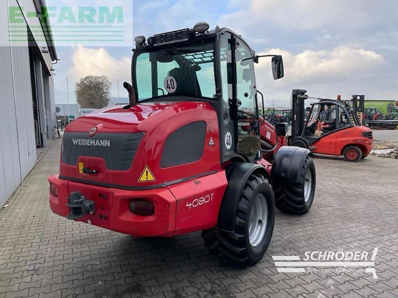 Weidemann 4080 t - Utovarivač točkaš: slika 3 Weidemann 4080 t - Utovarivač točkaš: slika 3