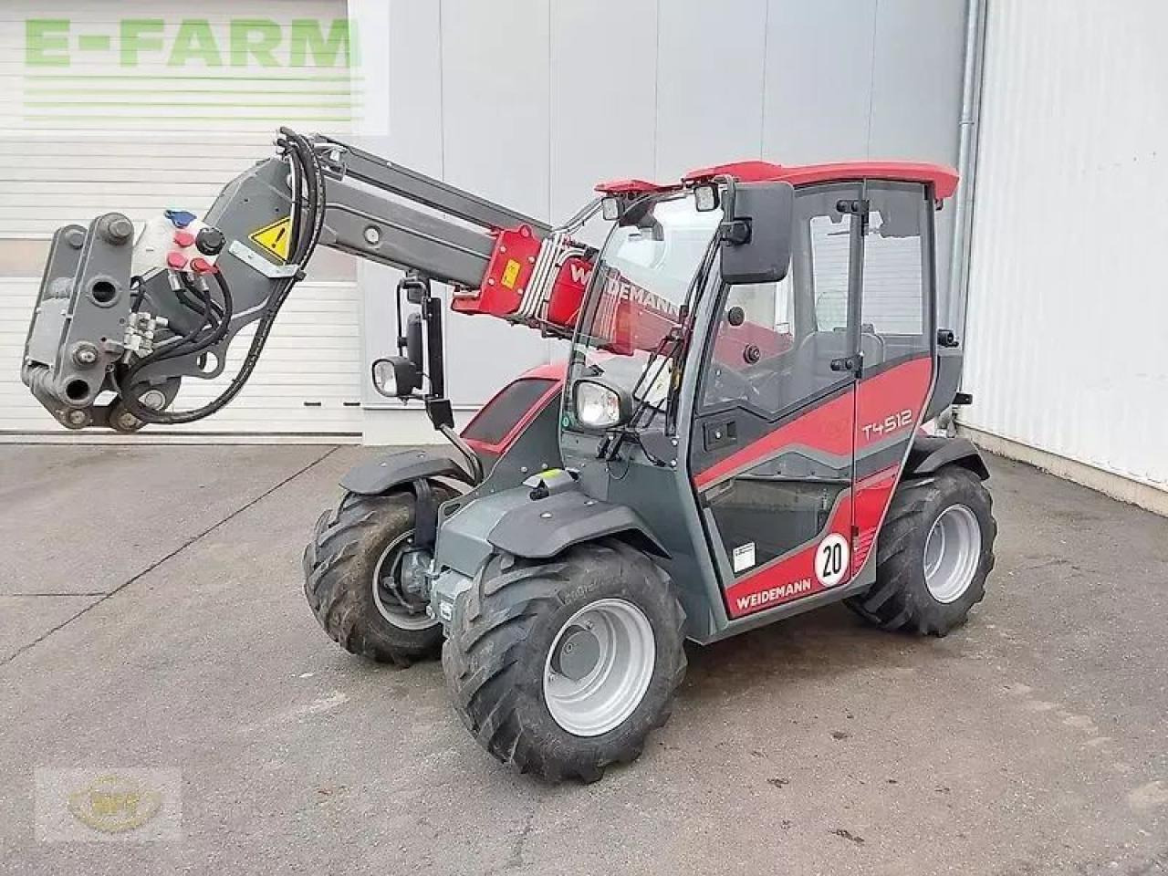 Weidemann t4512 18,4 kw (25 ps) - Teleskopski upravljač: slika 5 Weidemann t4512 18,4 kw (25 ps) - Teleskopski upravljač: slika 5
