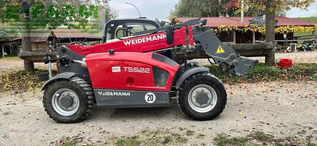 Weidemann t5522 - Teleskopski upravljač: slika 1 Weidemann t5522 - Teleskopski upravljač: slika 1
