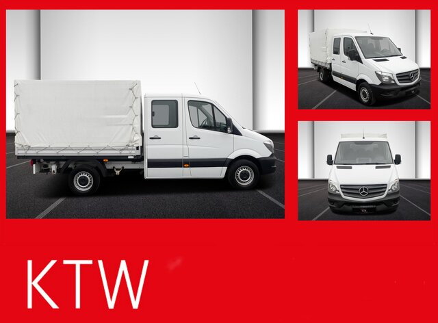 MERCEDES-BENZ Sprinter 311 CDI DOKA Pritsche,AHK,Standheizung - Dostavno vozilo s ravnom platformom, Dostavno vozilo sa duplom kabinom: slika 1 MERCEDES-BENZ Sprinter 311 CDI DOKA Pritsche,AHK,Standheizung - Dostavno vozilo s ravnom platformom, Dostavno vozilo sa duplom kabinom: slika 1