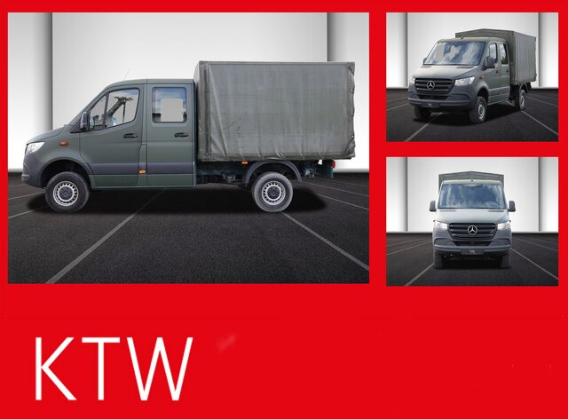 MERCEDES-BENZ Sprinter 314 CDI DOKA,Allrad,Klima,Tempomat... - Dostavno vozilo sa ceradom, Dostavno vozilo sa duplom kabinom: slika 1 MERCEDES-BENZ Sprinter 314 CDI DOKA,Allrad,Klima,Tempomat... - Dostavno vozilo sa ceradom, Dostavno vozilo sa duplom kabinom: slika 1