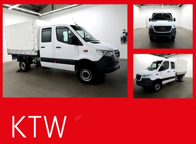 MERCEDES-BENZ Sprinter 314 CDI DOKA,Allrad,Standheizung - Dostavno vozilo s ravnom platformom, Dostavno vozilo sa duplom kabinom: slika 1 MERCEDES-BENZ Sprinter 314 CDI DOKA,Allrad,Standheizung - Dostavno vozilo s ravnom platformom, Dostavno vozilo sa duplom kabinom: slika 1