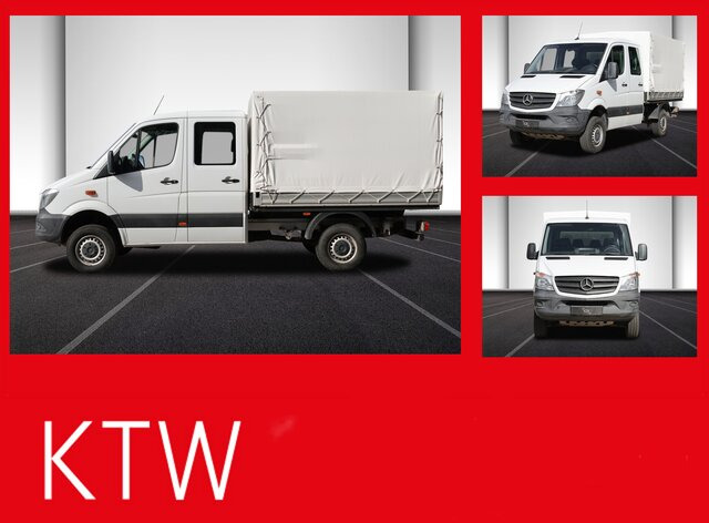 MERCEDES-BENZ Sprinter 316CDI DOKA,Allrad,AHK,TCO,Standhzg. - Dostavno vozilo s ravnom platformom, Dostavno vozilo sa duplom kabinom: slika 1 MERCEDES-BENZ Sprinter 316CDI DOKA,Allrad,AHK,TCO,Standhzg. - Dostavno vozilo s ravnom platformom, Dostavno vozilo sa duplom kabinom: slika 1