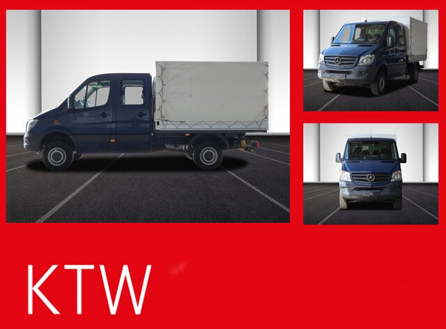 MERCEDES-BENZ Sprinter 316CDI DOKA,Allrad,Klima... - Dostavno vozilo s ravnom platformom, Dostavno vozilo sa duplom kabinom: slika 1 MERCEDES-BENZ Sprinter 316CDI DOKA,Allrad,Klima... - Dostavno vozilo s ravnom platformom, Dostavno vozilo sa duplom kabinom: slika 1