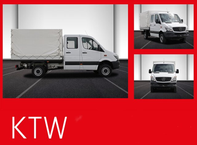 MERCEDES-BENZ Sprinter 316CDI DOKA,Allrad,Klima... - Dostavno vozilo s ravnom platformom, Dostavno vozilo sa duplom kabinom: slika 1 MERCEDES-BENZ Sprinter 316CDI DOKA,Allrad,Klima... - Dostavno vozilo s ravnom platformom, Dostavno vozilo sa duplom kabinom: slika 1