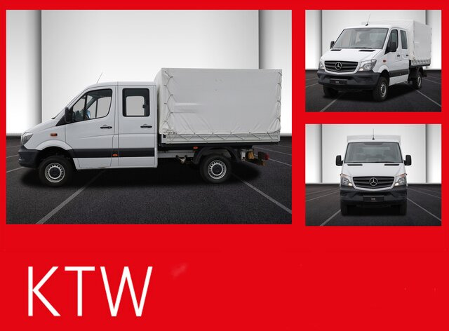 MERCEDES-BENZ Sprinter 316CDI DOKA,Allrad,Klima - Dostavno vozilo s ravnom platformom, Dostavno vozilo sa duplom kabinom: slika 1 MERCEDES-BENZ Sprinter 316CDI DOKA,Allrad,Klima - Dostavno vozilo s ravnom platformom, Dostavno vozilo sa duplom kabinom: slika 1