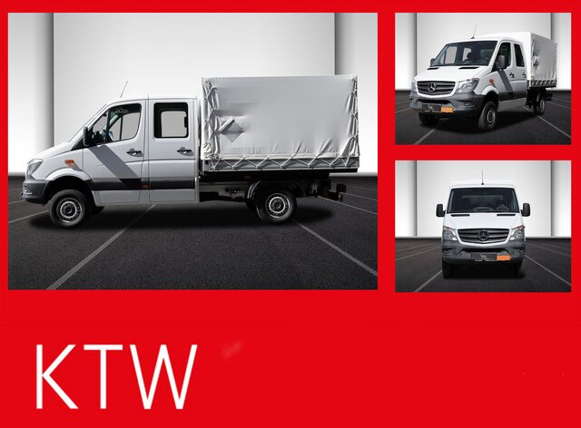 MERCEDES-BENZ Sprinter 316CDI DOKA,Allrad,Klima,Standhzg.... - Dostavno vozilo sa ceradom, Dostavno vozilo sa duplom kabinom: slika 1 MERCEDES-BENZ Sprinter 316CDI DOKA,Allrad,Klima,Standhzg.... - Dostavno vozilo sa ceradom, Dostavno vozilo sa duplom kabinom: slika 1