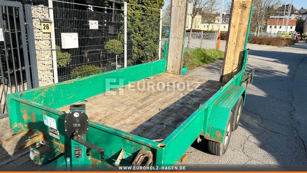 Niska prikolica za prevoz Blomenröhr 2-Achsen Anhänger, Tandem Tieflader für Bagger: slika 13