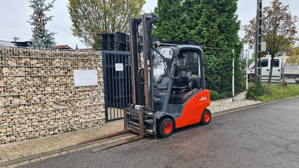 Dizel viljuškar Linde H 20 D, Triplex, Seitenschieber, Positionierer: slika 13