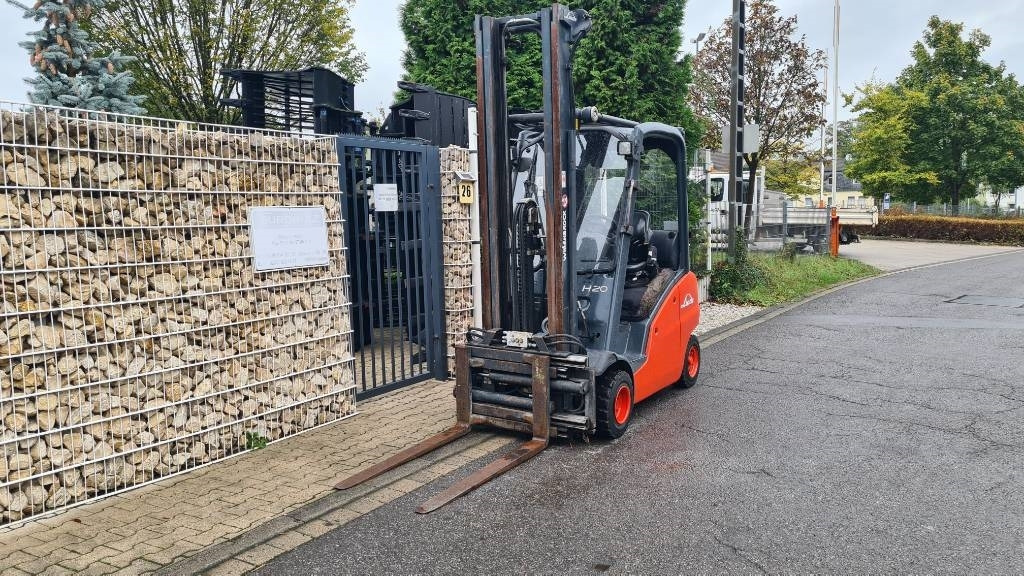 Dizel viljuškar Linde H 20 D, Triplex, Seitenschieber, Positionierer: slika 12