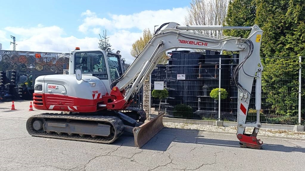 Takeuchi Minibagger TB 290 Schnellwechsler hydraulisch MS08 - Mini bager: slika 5 Takeuchi Minibagger TB 290 Schnellwechsler hydraulisch MS08 - Mini bager: slika 5