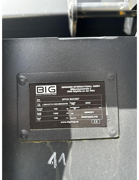 Novu Kašika Big Böschungslöffel 140cm mit MS03 Symblock Aufnahme: slika 6