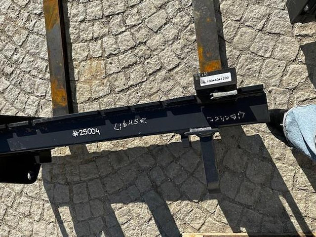 Big Palettengabel 120cm mit Liebherr 506 Aufnahme - Viljuška za Oprema za rukovanje materijalima: slika 3 Big Palettengabel 120cm mit Liebherr 506 Aufnahme - Viljuška za Oprema za rukovanje materijalima: slika 3