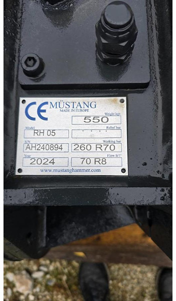 Makaze za rušenje Mustang Abbruchpulverisierer RH05: slika 14 Makaze za rušenje Mustang Abbruchpulverisierer RH05: slika 14