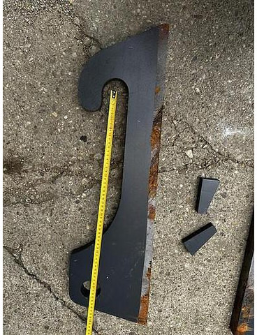 Big Anschweißhaken passend zu CAT TH407 - Rezervni deo: slika 2 Big Anschweißhaken passend zu CAT TH407 - Rezervni deo: slika 2