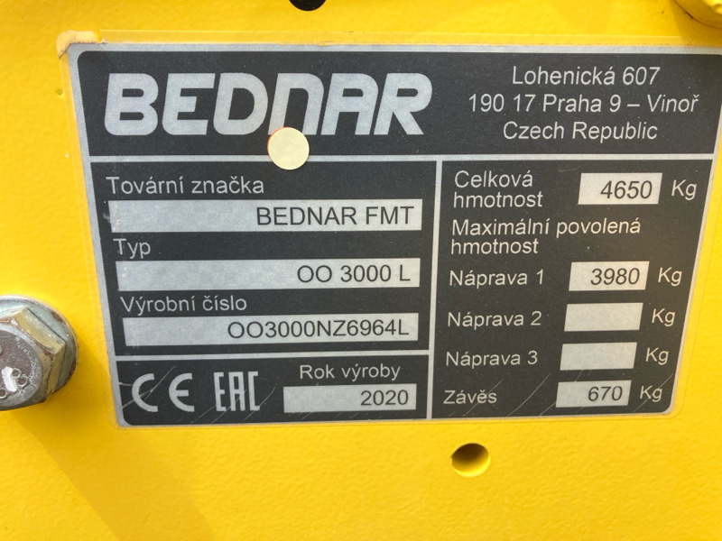 Bednar Omega OO 3000L - Sejalica: slika 4 Bednar Omega OO 3000L - Sejalica: slika 4