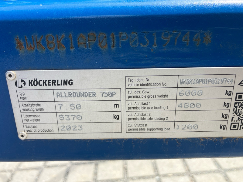 Köckerling Allrounder 750 profiline - Drljača: slika 2 Köckerling Allrounder 750 profiline - Drljača: slika 2