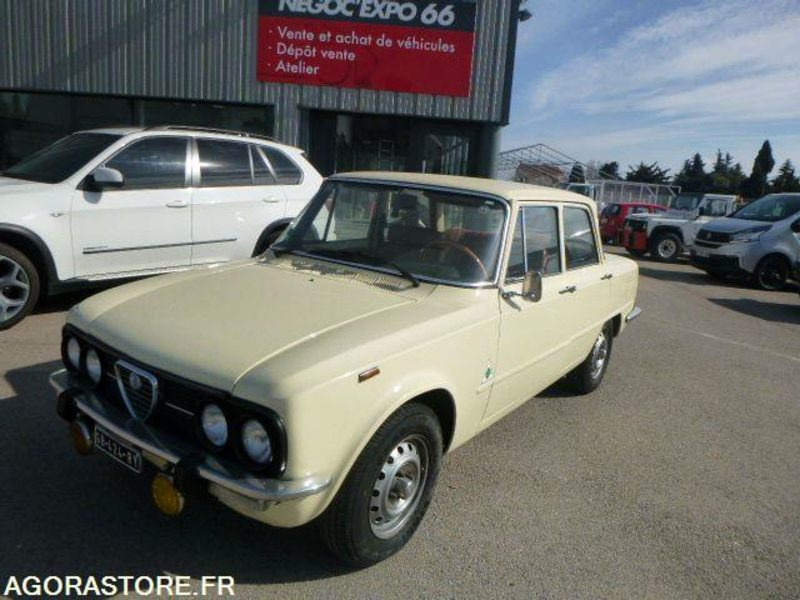 Alfa Romeo Giulia - 1976 - 92500km - COLLECTION - Livret d'origine - Automobil: slika 1 Alfa Romeo Giulia - 1976 - 92500km - COLLECTION - Livret d'origine - Automobil: slika 1