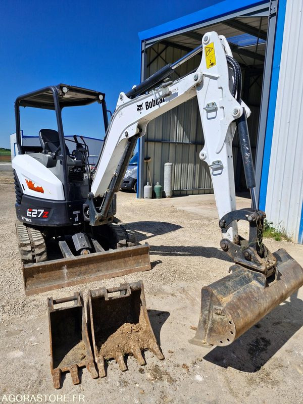 BOBCAT E27z 2023 520h - Mini bager: slika 1 BOBCAT E27z 2023 520h - Mini bager: slika 1