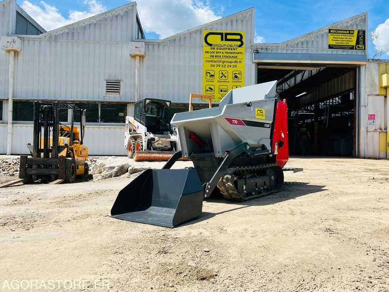 BROUETTE SUR CHENILLES AUTOCHARGEUSE C&F T70.1.1SL - 2022 NEUVE MODELE DE DEMO - Mini kiper: slika 1 BROUETTE SUR CHENILLES AUTOCHARGEUSE C&F T70.1.1SL - 2022 NEUVE MODELE DE DEMO - Mini kiper: slika 1